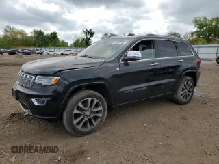 2018 Jeep Grand Cherokee High Altitude with VIN 1C4RJFCGXJC107475, listed as a Copart auction lot 56899145 with 55,930 mi miles and Salvage title. Bid and sale history available at DreamBid. Image 1.