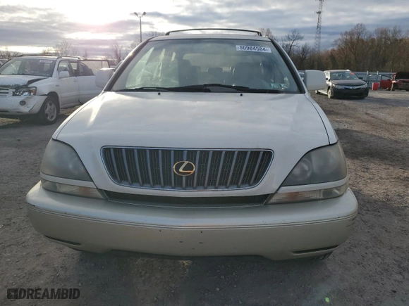 1999 Lexus RX 300 Luxury SUV with VIN JT6HF10U2X0018169, listed as a Copart auction lot 80984584 with 255,308 mi miles and Clean Title. Bid and sale history available at carsss.com. Image 5.