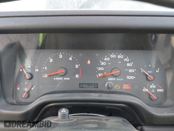 2003 Jeep Wrangler Sport with VIN 1J4FA49S23P328867, listed as a IAAI auction lot 41354414 with 96,703 mi miles. Bid and sale history available at carsss.com. Image 7.