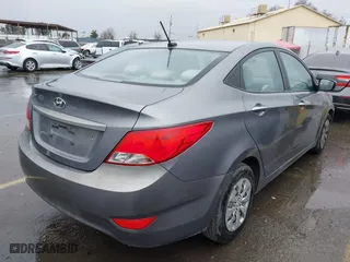 2015 Hyundai Accent GLS with VIN KMHCT4AE0FU927177, listed as a IAAI auction lot 41559026 with 181,703 mi miles. Bid and sale history available at carsss.com. Image 4.