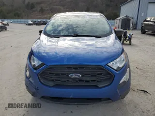 2020 Ford EcoSport S with VIN MAJ6S3FL2LC388428, listed as a Copart auction lot 46379035 with 71,025 mi miles and Salvage Title. Bid and sale history available at DreamBid. Image 5.