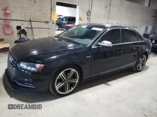 2015 Audi S4 Premium Plus with VIN WAUBGAFL8FA029886, listed as a Copart auction lot 64437204 with 87,790 mi miles and Salvage Title. Bid and sale history available at carsss.com. Image 1.