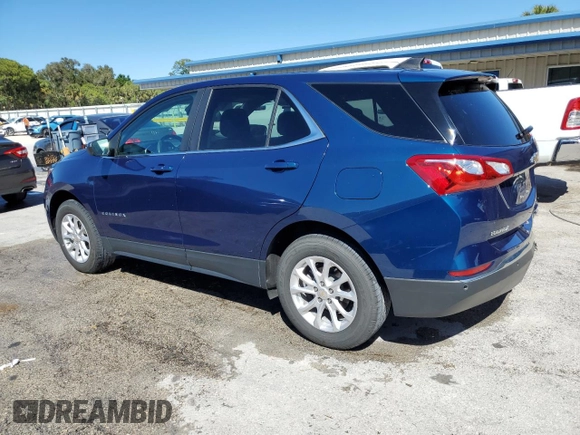 2021 Chevrolet Equinox LT with VIN 3GNAXUEV1ML366612, listed as a Copart auction lot 49874695 with 82,566 mi miles and Salvage Title. Bid and sale history available at DreamBid. Image 2.