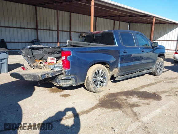 2022 Chevrolet Silverado 1500 RST with VIN 1GCUDEEDXNZ522622, listed as a IAAI auction lot 41363844 with 80,710 mi miles and . Bid and sale history available at DreamBid. Image 4.