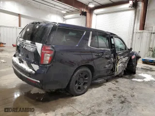 2021 Chevrolet Tahoe Commercial with VIN 1GNSKLED5MR479380, listed as a Copart auction lot 45630525 with 63,426 mi miles and Salvage Title. Bid and sale history available at carsss.com. Image 3.