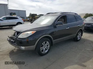2012 Hyundai Veracruz Limited with VIN KM8NU4CC3CU198184, listed as a Copart auction lot 48385105 with 135,430 mi miles and Salvage Title. Bid and sale history available at DreamBid. Image 1.