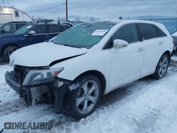 2013 Toyota Venza LE with VIN 4T3BK3BB9DU085831, listed as a IAAI auction lot 41239599 with 130,725 mi miles. Bid and sale history available at carsss.com. Image 18.