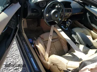 2010 BMW 6 Series 650i with VIN WBAEB5C55AC224754, listed as a Copart auction lot 41607805 with 0 mi miles and Clean Title. Bid and sale history available at carsss.com. Image 8.