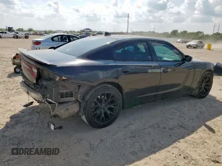 2015 Dodge Charger SXT with VIN 2C3CDXHG7FH721825, listed as a Copart auction lot 58076255 with 193,740 mi miles and Salvage title. Bid and sale history available at DreamBid. Image 3.