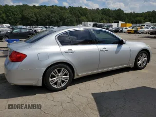 2012 Infiniti G25 Journey with VIN JN1DV6AP5CM812444, listed as a Copart auction lot 72646804 with 163,538 mi miles and Clean Title. Bid and sale history available at carsss.com. Image 3.