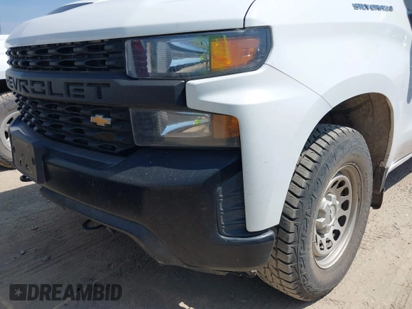 2020 Chevrolet Silverado 1500 Work Truck with VIN 1GCRYAEF3LZ178343, listed as a IAAI auction lot 42223508 with 77,396 mi miles and . Bid and sale history available at DreamBid. Image 6.