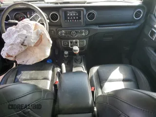 2020 Jeep Wrangler Unlimited Sahara with VIN 1C4HJXEGXLW209908, listed as a Copart auction lot 49409625 with 73,352 mi miles and Salvage title. Bid and sale history available at DreamBid. Image 8.