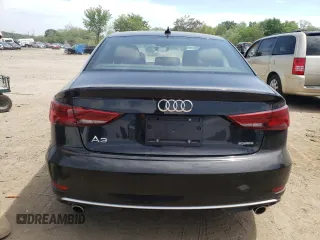 2019 Audi A3 Sedan Premium with VIN WAUBEGFFXK1019017, listed as a Copart auction lot 52562444 with 36,129 mi miles. Bid and sale history available at carsss.com. Image 6.