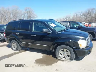 2005 Dodge Durango Limited with VIN 1D8HB58D05F589915, listed as a IAAI auction lot 41811548 with 272,347 mi miles and . Bid and sale history available at DreamBid. Image 13.
