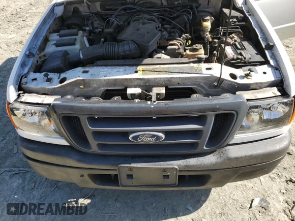 2005 Ford Ranger XL Fleet with VIN 1FTYR10E85PA96677, listed as a Copart auction lot 48664665 with 179,068 mi miles and Clean Title. Bid and sale history available at carsss.com. Image 11.