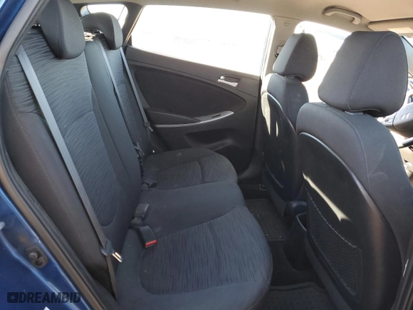 2015 Hyundai Accent GS with VIN KMHCT5AE9FU205969, listed as a Copart auction lot 46848095 with 93,147 mi miles and Salvage Title. Bid and sale history available at carsss.com. Image 10.