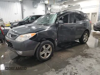 2012 Hyundai Veracruz Limited with VIN KM8NUDCC5CU179457, listed as a Copart auction lot 43004025 with 266,610 mi miles and Salvage title. Bid and sale history available at DreamBid. Image 1.