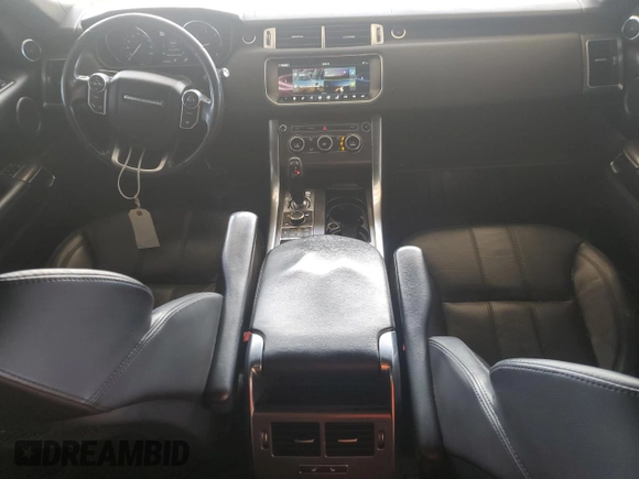2017 Land Rover Range Rover Sport SE with VIN SALWG2FK3HA670487, listed as a Copart auction lot 71741634 with 143,420 mi miles and Salvage Title. Bid and sale history available at carsss.com. Image 8.