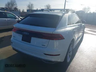2022 Audi Q8 Premium Plus with VIN WA1BVBF13ND011283, listed as a IAAI auction lot 41364694 with 63,079 mi miles. Bid and sale history available at carsss.com. Image 4.