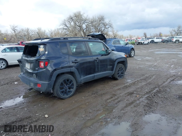 2016 Jeep Renegade Latitude with VIN ZACCJBBTXGPD27023, listed as a IAAI auction lot 41919208 with 103,890 mi miles. Bid and sale history available at carsss.com. Image 4.