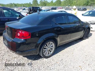 2014 Dodge Avenger SE with VIN 1C3CDZAB9EN173407, listed as a IAAI auction lot 42058578 with 197,205 mi miles and . Bid and sale history available at DreamBid. Image 4.