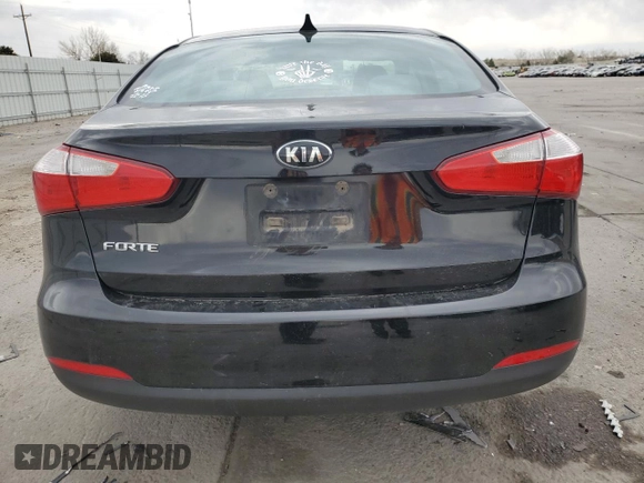 2015 Kia Forte LX with VIN KNAFX4A69F5415584, listed as a Copart auction lot 51122795 with 137,068 mi miles and Salvage Title. Bid and sale history available at carsss.com. Image 6.