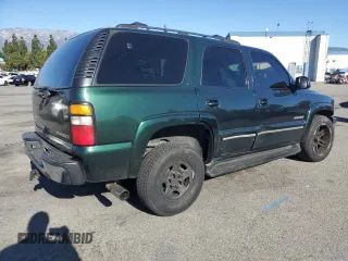 2003 Chevrolet Tahoe LS with VIN 1GNEC13TX3R233366, listed as a Copart auction lot 89020115 with 184,305 mi miles and Salvage Title. Bid and sale history available at carsss.com. Image 3.