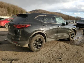 2024 Chevrolet Blazer LT with VIN 3GNKBCR4XRS216350, listed as a Copart auction lot 44721865 with 12,730 mi miles and Salvage Title. Bid and sale history available at carsss.com. Image 3.