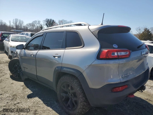 2016 Jeep Cherokee Trailhawk with VIN 1C4PJMBS3GW328683, listed as a Copart auction lot 48440485 with 73,250 mi miles and Salvage Title. Bid and sale history available at carsss.com. Image 2.