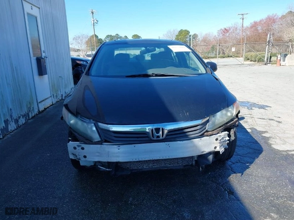 2012 Honda Civic Sdn EX with VIN 19XFB2F88CE109279, listed as a IAAI auction lot 41757818 with 224,427 mi miles. Bid and sale history available at carsss.com. Image 12.