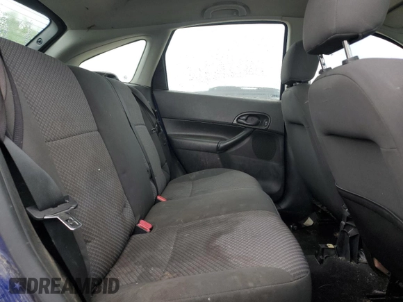 2005 Ford Focus S with VIN 3FAFP37N35R156460, listed as a Copart auction lot 58781635 with 231,066 mi miles and Salvage title. Bid and sale history available at DreamBid. Image 10.