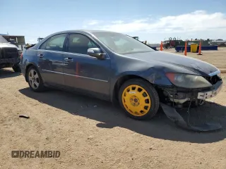 2005 Acura RL z VIN JH4KB16555C002164, wystawiony jako Copart lot #54937525 z przebiegiem 185 631 mil mil oraz Szkody całkowita. Historia ofert i sprzedaży dostępna na DreamBid. Obrazek 4.