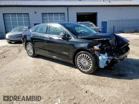 2014 Ford Fusion Titanium Hybrid with VIN 3FA6P0RU8ER238087, listed as a Copart auction lot 52515995 with Not provided miles and Salvage title. Bid and sale history available at DreamBid. Image 14.