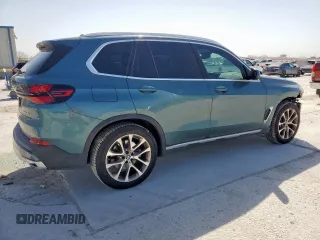 2025 BMW X5 sDrive40i with VIN 5UX13EU04S9Y41593, listed as a Copart auction lot 49856115 with 395 mi miles and Salvage Title. Bid and sale history available at carsss.com. Image 3.