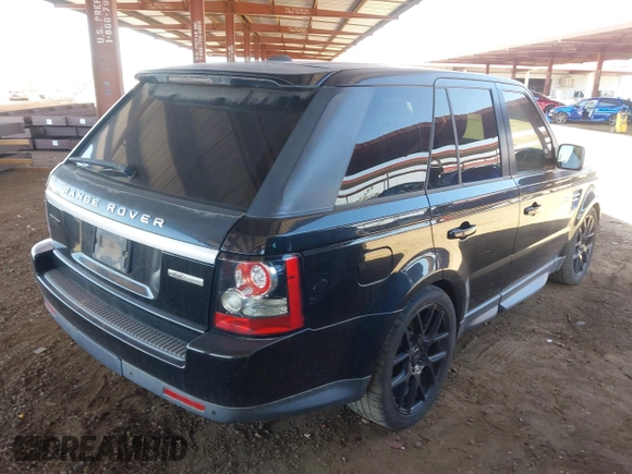 2013 Land Rover Range Rover Sport HSE Lux with VIN SALSK2D43DA778331, listed as a IAAI auction lot 42554459 with 172,249 mi miles and . Bid and sale history available at DreamBid. Image 4.