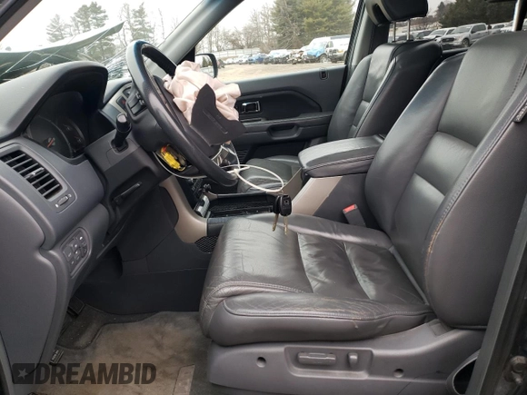 2006 Honda Pilot EX-L with VIN 5FNYF187X6B001398, listed as a Copart auction lot 44777805 with 202,226 mi miles and Clean Title. Bid and sale history available at DreamBid. Image 7.