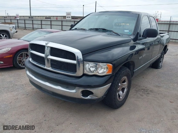 2004 Dodge Ram 1500 SLT with VIN 1D7HA18N74J169475, listed as a IAAI auction lot 41309478 with 216,225 mi miles. Bid and sale history available at carsss.com. Image 2.
