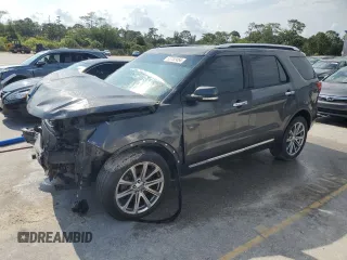 2016 Ford Explorer Limited with VIN 1FM5K7F8XGGB98539, listed as a Copart auction lot 82752454 with Not Provided miles and Salvage Title. Bid and sale history available at DreamBid. Image 1.