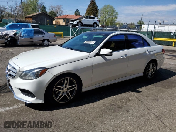 2015 Mercedes-Benz E 350 Luxury with VIN WDDHF8JB1FB136821, listed as a Copart auction lot 56657565 with 139,111 mi miles and Clean Title. Bid and sale history available at DreamBid. Image 1.