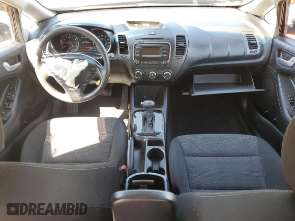 2017 Kia Forte LX with VIN 3KPFK4A70HE055901, listed as a Copart auction lot 54274885 with 159,185 mi miles and Salvage Title. Bid and sale history available at carsss.com. Image 8.