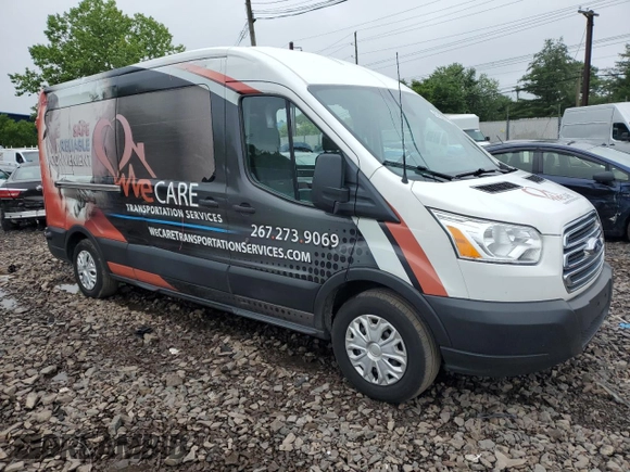 2019 Ford Transit Passenger XL with VIN 1FBAX2CM3KKA62143, listed as a Copart auction lot 60708845 with 112,166 mi miles and Salvage title. Bid and sale history available at DreamBid. Image 4.