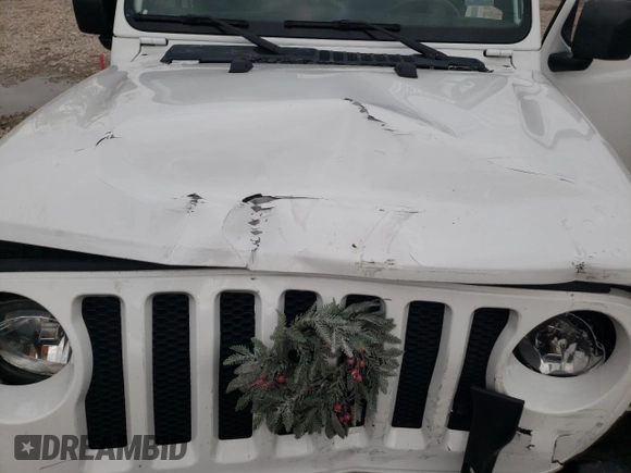 2023 Jeep Wrangler Sport Altitude with VIN 1C4HJXDG8PW620005, listed as a Copart auction lot 88764605 with 25,724 mi miles and Salvage Title. Bid and sale history available at DreamBid. Image 11.