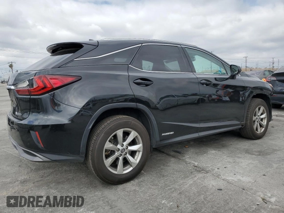 2019 Lexus RX 450h z VIN 2T2BGMCAXKC037688, wystawiony jako Copart lot #54735715 z przebiegiem 166 966 mil mil oraz Szkoda całkowita • Salvage title. Historia ofert i sprzedaży dostępna na DreamBid. Obrazek 3.