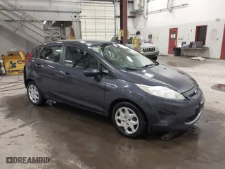 2012 Ford Fiesta SE with VIN 3FADP4EJ2CM183561, listed as a IAAI auction lot 41778500 with 139,106 mi miles. Bid and sale history available at carsss.com. Image 1.