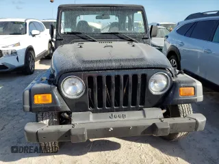 2002 Jeep Wrangler X with VIN 1J4FA39S62P775517, listed as a Copart auction lot 75336364 with Not Provided miles and Salvage Title. Bid and sale history available at carsss.com. Image 5.