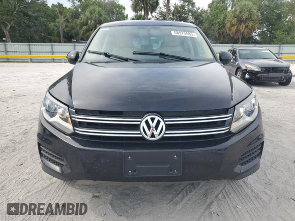 2012 Volkswagen Tiguan SE with VIN WVGAV7AX1CW557300, listed as a Copart auction lot 58975585 with 183,344 mi miles and Salvage title. Bid and sale history available at DreamBid. Image 5.