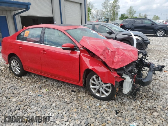 2013 Volkswagen Jetta SE with VIN 3VWDX7AJXDM372409, listed as a Copart auction lot 56847755 with Not provided miles and Clean title. Bid and sale history available at DreamBid. Image 4.