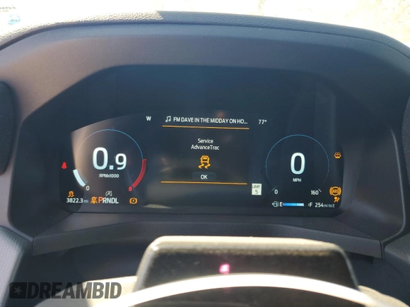 2025 Ford Explorer ST-Line with VIN 1FMUK7KH9SGA88477, listed as a Copart auction lot 49815455 with 3,822 mi miles and Salvage title. Bid and sale history available at DreamBid. Image 9.