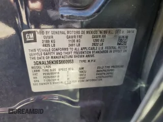 2014 Chevrolet Captiva Sport LT with VIN 3GNAL3EK3ES660953, listed as a Copart auction lot 75322574 with Not Provided miles and Salvage Title. Bid and sale history available at DreamBid. Image 13.
