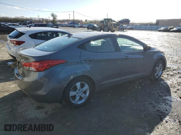 2013 Hyundai Elantra Limited with VIN 5NPDH4AEXDH304649, listed as a Copart auction lot 52179705 with 149,022 mi miles and Salvage Title. Bid and sale history available at DreamBid. Image 3.